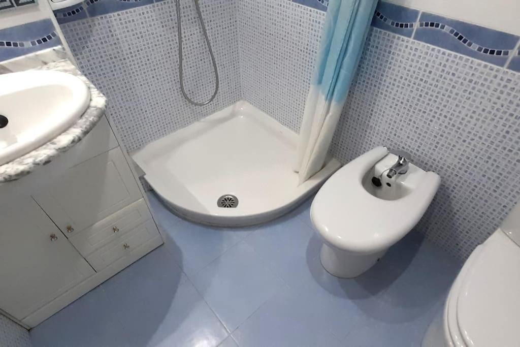 Apartamento Vistas Al Mar Con Piscina Y Terraza Фос Екстериор снимка